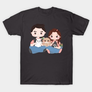 Pawrent and their Pet . Bunniesmee T-Shirt